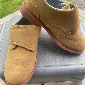 Toddler Boys Faux Sueded Dress Shoes Size: 9